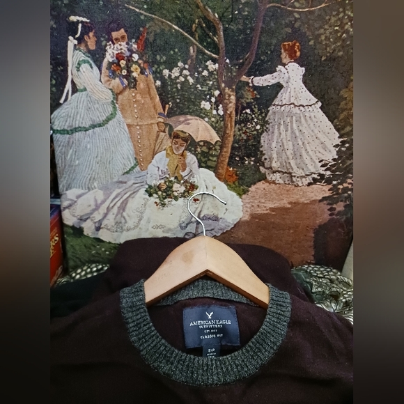 🥼👔👖American Eagle Classic Fit 👟👟 🧢Size S/P, Purple/Black,New,Gift! 🎁 - Picture 6 of 13